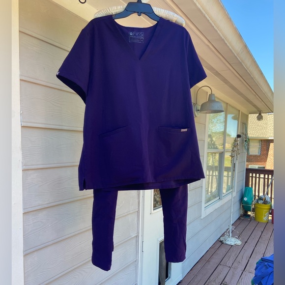 Figs Pants & Jumpsuits Three Sets Original Purple Figs Livingston